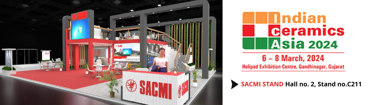 Adding value to ceramics: SACMI at Indian Ceramics 2024