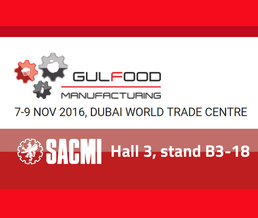 Flexibility and total integration: Sacmi prepares for Gulfood Manufacturing 2016